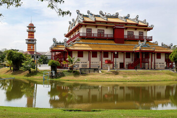 Bang Pa-in Palace in Ayutthaya, Thailand