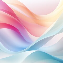 Fototapeta premium Gradient vector pattern featuring subtle transitions of pastel colors, giving a soft and harmonious feel