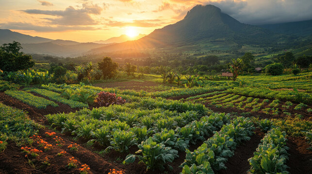 Landscape-scale regenerative agriculture site transitioning from monoculture to polyculture design
