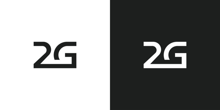 Letter 2G Logo Design