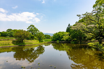 Fototapeta premium 早水公園（宮崎県都城市）