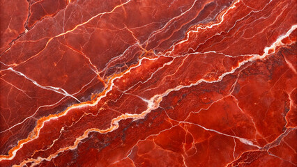 Fototapeta premium A luxurious onyx marble texture captured from a top view, showcasing intricate natural patterns with rich swirls and layers of translucent minerals. 