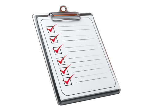 Checklist tax payments