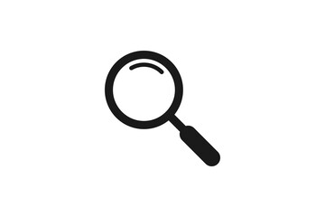 magnifying glass icon and outline