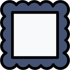 Vector Icon Frame, Ornament, Decoration, Photo Frame, Furniture And Household, Picture