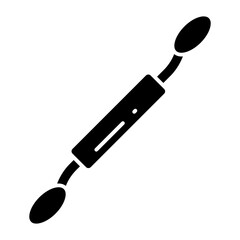 Bone File glyph icon