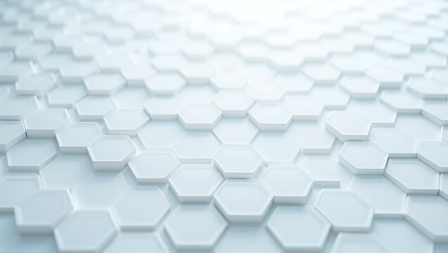 "HexaGrid: Geometric Precision Pattern"