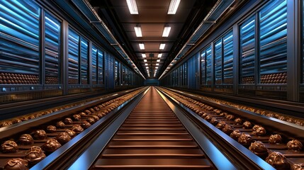 Chocolate Factory Conveyor Belt: A Futuristic Perspective