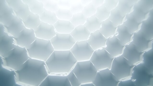 "HexaGrid: Geometric Precision Pattern"