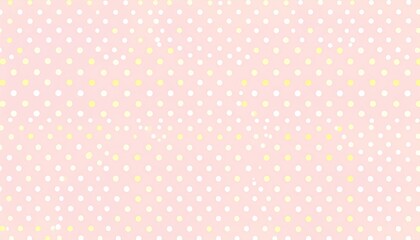 Pink & Yellow Polka Dots