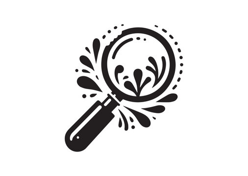 recommend clip art: Magnifying Glass Icon, Magnifying Glass Silhouette Vector
