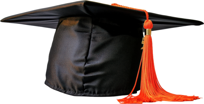 Academic Graduation Cap and Tassel