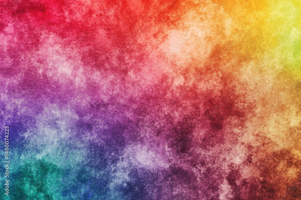 Poster abstract rainbow texture background blending colors with grunge effect and vibrant hues for artistic