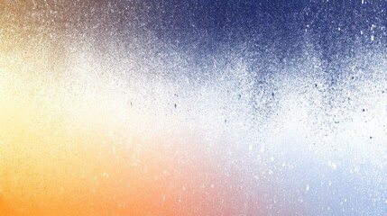 Obraz premium Abstract Color Splashes: A Textured Gradient of Blues, Oranges, and Whites