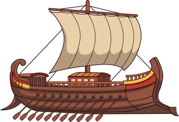 Ancient Galley Ship