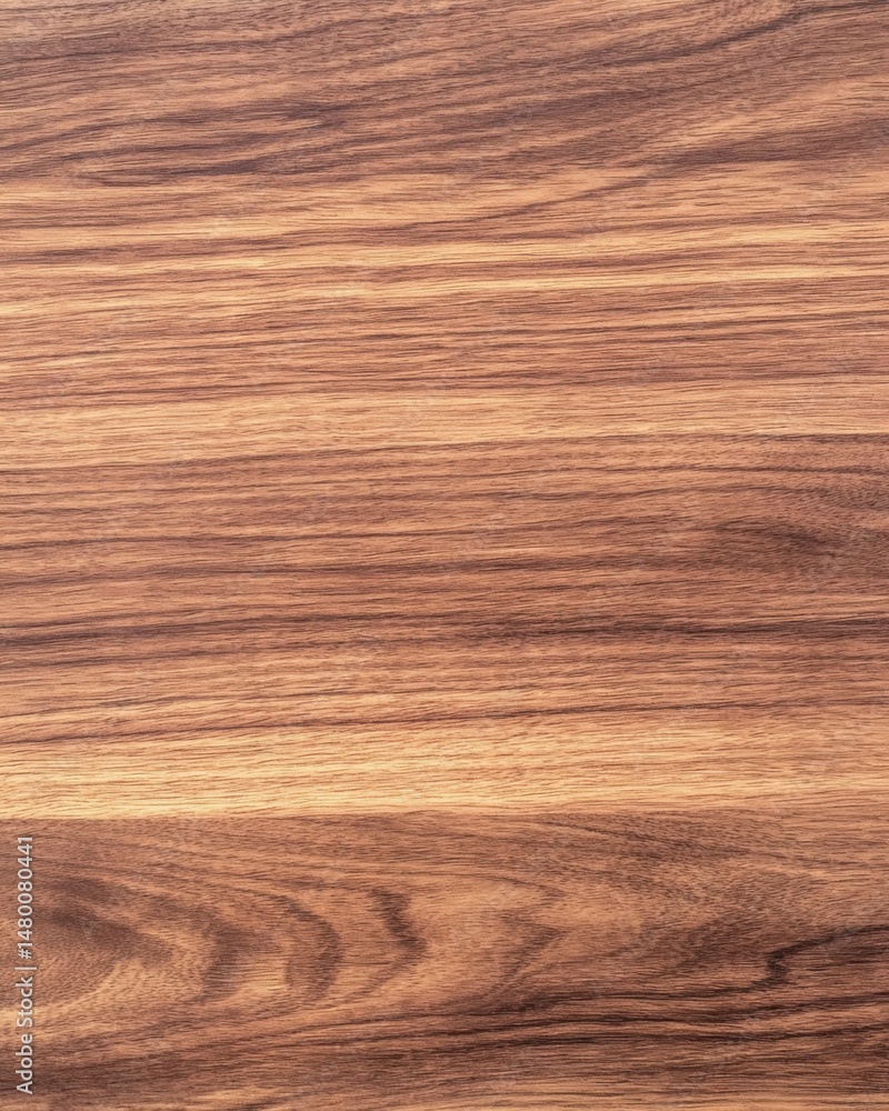 Poster close up of a natural wood grain pattern showing horizontal lines and swirls for background or textu