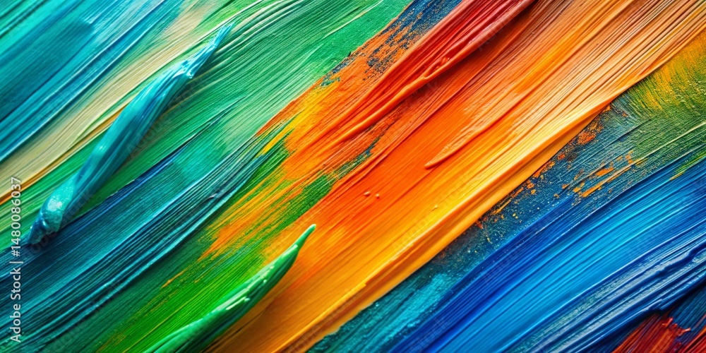 Aufkleber dynamic paint stroke background for textbooks - abstract art texture