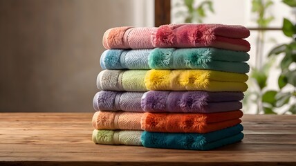 Ultra-Soft Dual Tone Luxury Towels  Fluffy, Absorbent & Skin-Friendly Comfort.