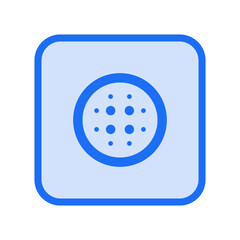 Circular Blur Filled Icon