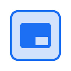 Branding Watermark Filled Icon