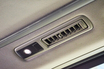 Push button, command control button on the car