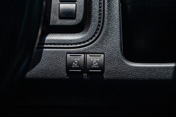 Push button, command control button on the car