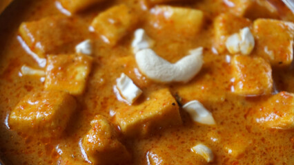 Indian Snacks, Traditional Indian deep fried salty dish called chivda or mixture or farsan made of...