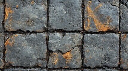 Obraz premium Grey stone pavement texture, outdoor, city background, design