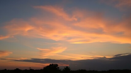 Obraz premium sunset in the sky