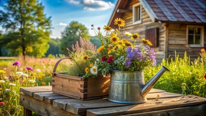 Homestead Wildflower Design: DIY Projects & Rustic Decor Inspiration