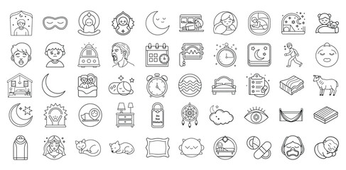 Icons of sleep a dreamy night