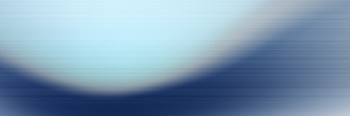 Banner with gradient wavy transition from blue to dark blue and horizontal linear noise. Abstract Background for digital projects and presentations.