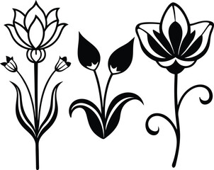 vector illustration of a flower