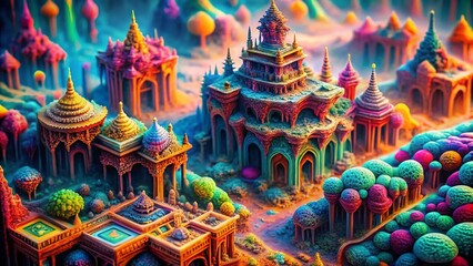 Microscopic Architecture: Magnified Building Forms, Abstract Landscape Photography