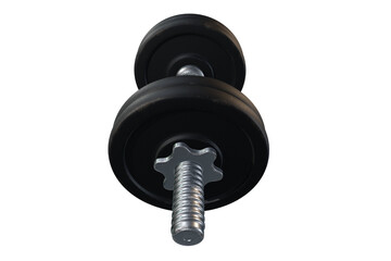 dumbbell isolated 