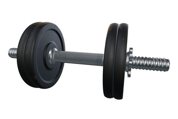 dumbbell isolated 