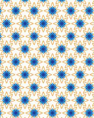 Moroccan geometric pattern design modern and abstract