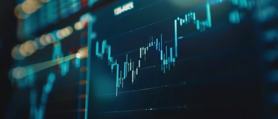 Finance worldwide, macro overview of the stock market circumstance, funding crypto currency chart for trading, Generative AI.