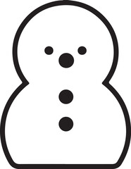 Snowman Christmas Icon