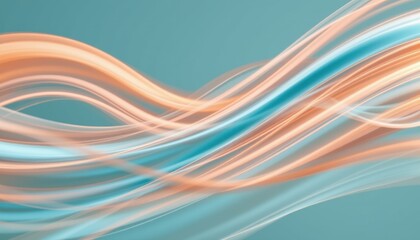 abstract motion streaks in pastel cyan and cream realistic detail clean composition subject clarity commercial usability lifestyle scene product photography e commerce branding concept studio lighting