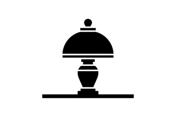 Elegant black table lamp home decor lighting design