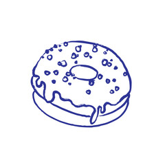 Line art donut