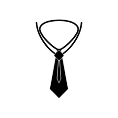 bolo tie with silver clasp on white background  