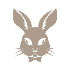 Bunny logo icon design