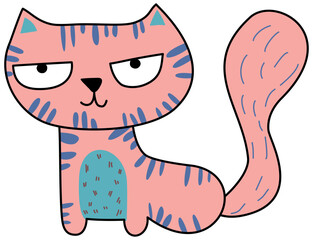 Quirky Cat Vector Collection - 9 Unique Characters for Digital Projects