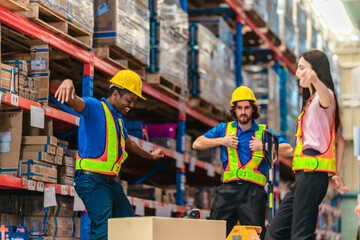 Warehouse Team Celebration.