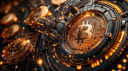 Locked metal safe filled with golden coins representing financial security and confidentiality, wealth protection and investment concept.