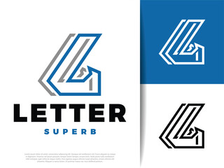 Initial Letter BB Icon Illustration Design