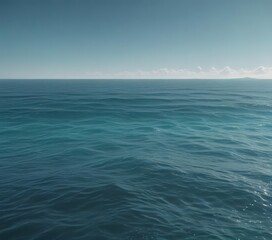 Subtle light blue to deeper teal gradient, ethereal, calming ocean feel ,  tranquility,  digital art,  nature