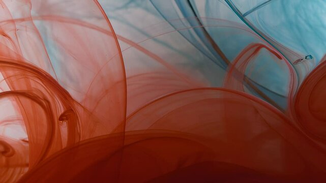 Chromie squiggle Squarespace designer Metaflow Mlops Digital art Ai singularity MLflow Lilysilk Impetus Technologies Motion array Flowing red and blue ink swirling in water, abstract liquid with deli